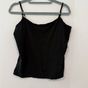Ann Taylor Black Spaghetti-Strap Camisole
